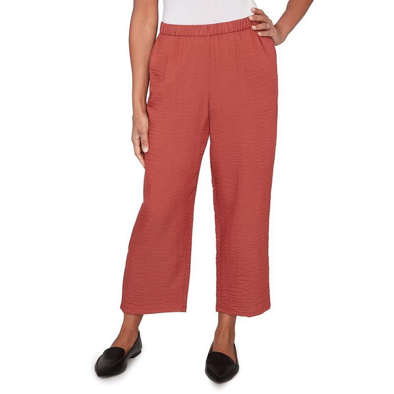アルフレッド ダナー レディース ボトムス カジュアルパンツ ワイドレッグ プチ アンクル Petite Alfredunner Wide Leg Pull-On Ankle Pantspice｜ReVida 店