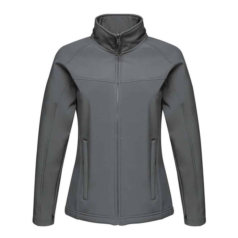 レガッタ レディース アウター 上衣・上衣 Regatta Womens/Ladies Uproar Soft Shell Jacket Seal Grey 薄墨色