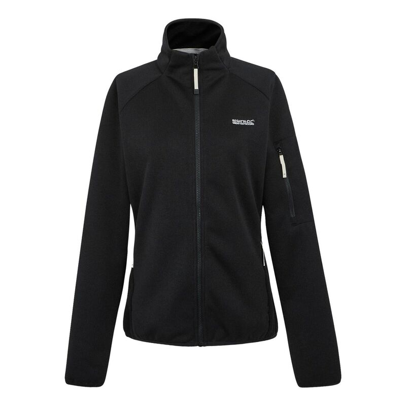 レガッタ レディース アウター 上衣・上衣 フリース Regatta Womens/Ladies Ravenhill Full Zip Fleece Top Black Light 黒いこと