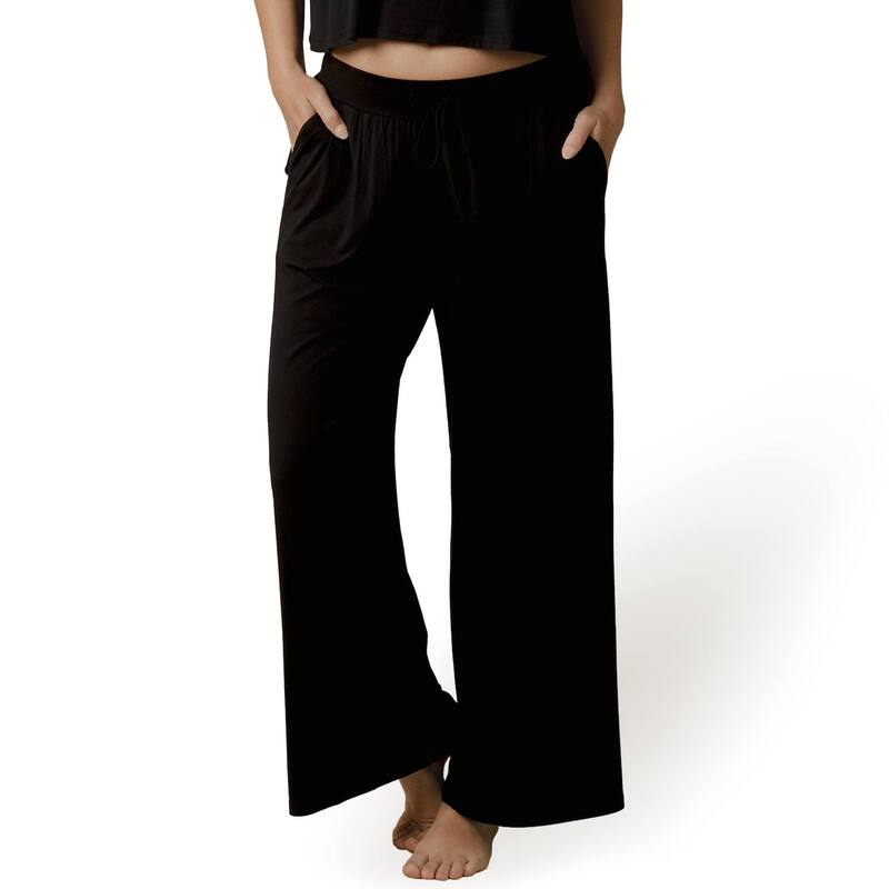 キンドリッド ブレイブリー レディース アンダーお召しもの ナイト爵お召しもの ズボン下 マタニティ Maternity Kindred Bravely Aria Casual Pajama Pants Black 黒いこと