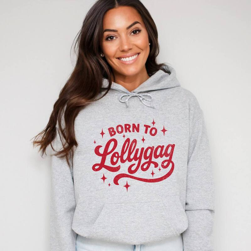 Simply Sage Market レディース トップス ティーシャツ パーカー グラフィック Simply Sage Market Born To Lollygag Stars Distressed - Women\u0027s Graphic Hoodie Graphite 黒鉛