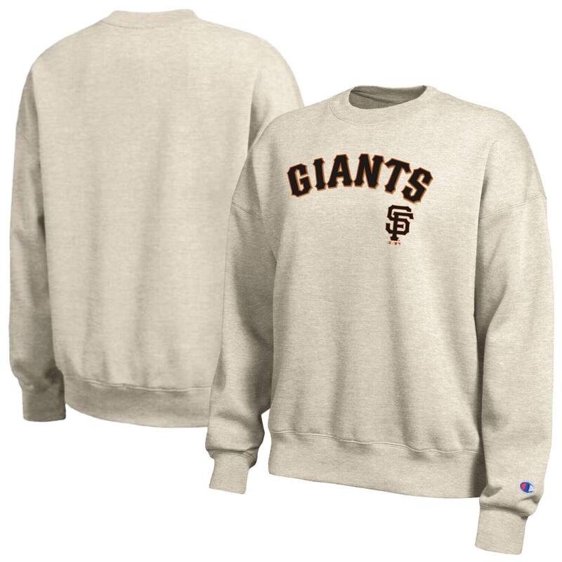 はやりっ子 レディース トップス プルオーバー 流汗 Women\u0027s Champion Oatmeal San Francisco Giants All-Star Sweatshirt Gnt Multi マルチ色つや