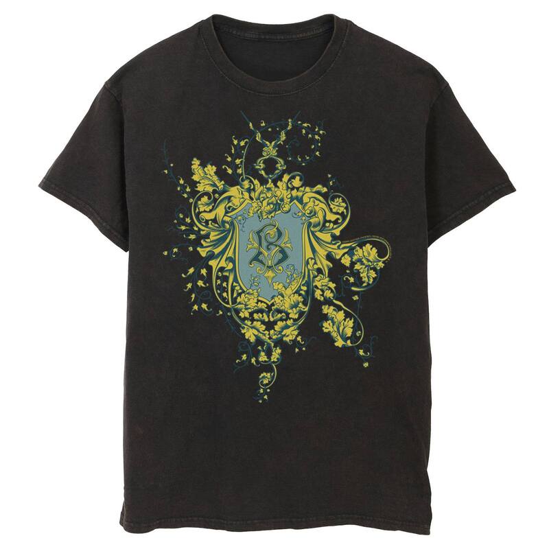 アニメキャラクター レディース トップス Tシャツ グラフィック Licensed Character Men's Harry Potter Beauxbatons Crest Graphic Tee Black ブラック｜ReVida 店