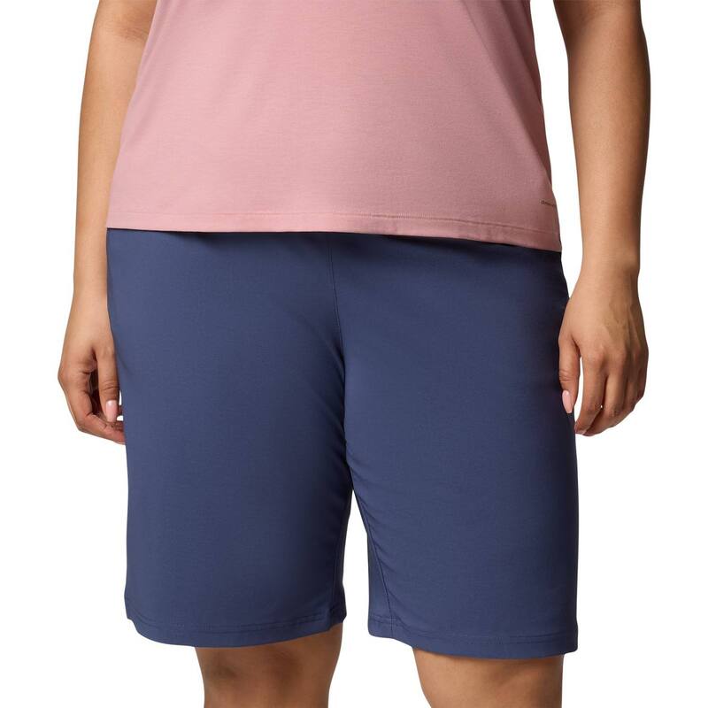 コロンビア レディース ボトムス ハーフパンツ・ショーツ プラスサイズ ショートパンツ Plusize Columbiall Seasons Long Shorts Nocturnal｜ReVida 店