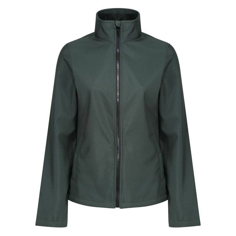 レガッタ レディース アウター 上衣・上衣 刷り上げる Regatta Standout Womens/Ladies Ablaze Printable Soft Shell Jacket Dark Spruce And Black 黒いこと