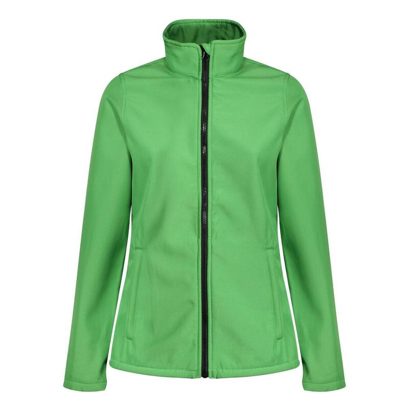 レガッタ レディース アウター 上衣・上衣 刷り上げる Regatta Standout Womens/Ladies Ablaze Printable Soft Shell Jacket Extreme Green 緑であること