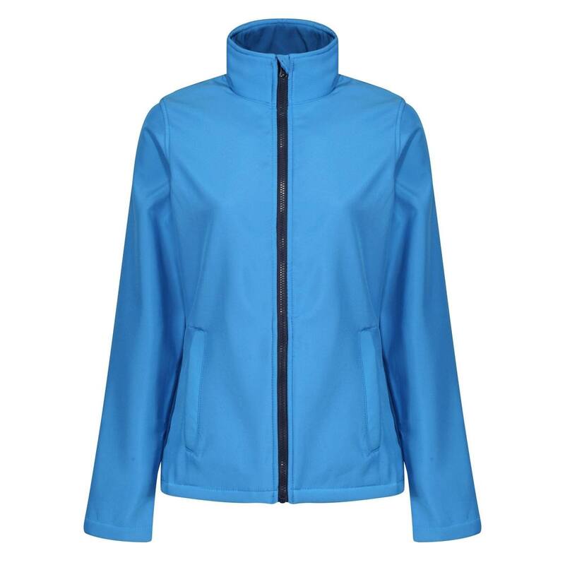 レガッタ レディース アウター 上衣・上衣 刷り上げる Regatta Standout Womens/Ladies Ablaze Printable Soft Shell Jacket French Blue And Navy 米国海軍