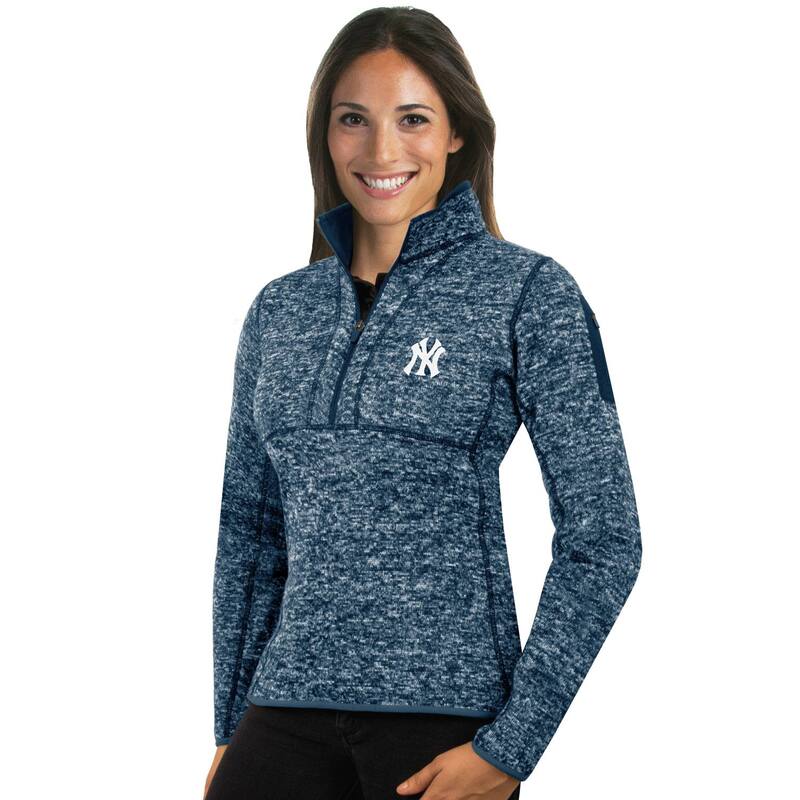 アンティグア レディース トップス ティーシャツ ティーシャツ Women\u0027s Antigua New York Yankees Fortune Midweight Pullover Sweater Ynk Navy 米国海軍