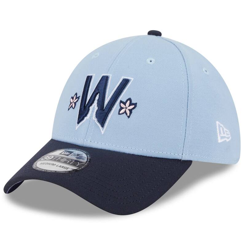 ニュー内鰓 レディース 付属物 鳥打ち帽 Men\u0027s New Era Light Blue/Navy Washingtonationals 2025 City Connect 39THIRTY Flex Hat Nat Light 米国海軍