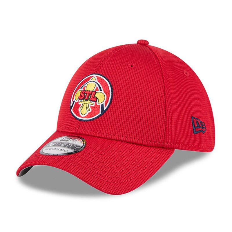 ニュー内鰓 レディース 付属物 鳥打ち帽 Men\u0027s New Era Red St. Louis Cardinals City Connect Batting Practice 39THIRTY Flex Hat Crd Red 赤いこと
