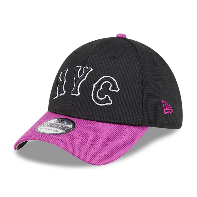 ニュー内鰓 レディース 付属物 鳥打ち帽 Men\u0027s New Era Charcoal/Purple New York Mets City Connect Batting Practice 39THIRTY Flex Hat Met Charco 濃灰色