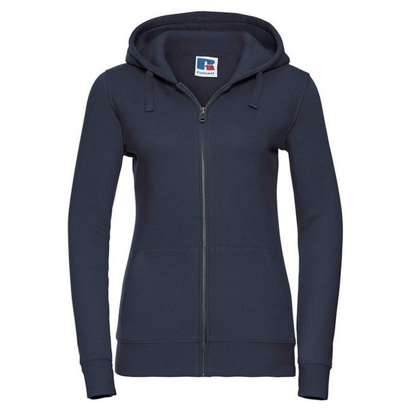 ラッセルアスレチック レディース トップス Tシャツ パーカー Russell Athletic Russell Womens/Ladies Authentic Full Zip Hoodie French Navy ネイビー|ReVida 店
