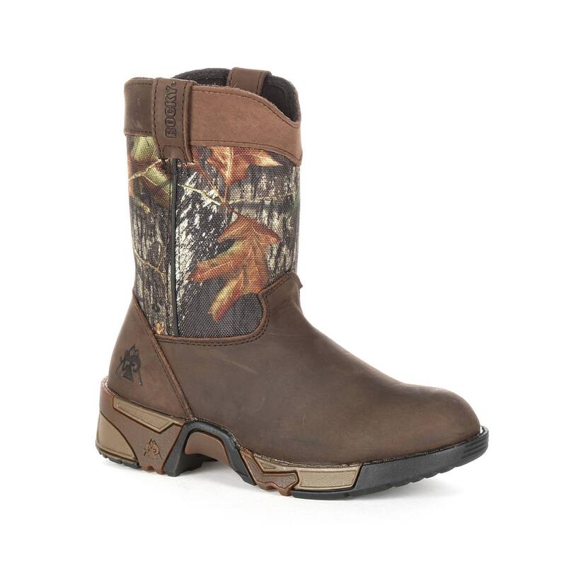 ロッキー レディース シューズ ブーツ・レインブーツ Rocky Wellington Kids Water-Resistant Boots Mossy Oak|ReVida 店