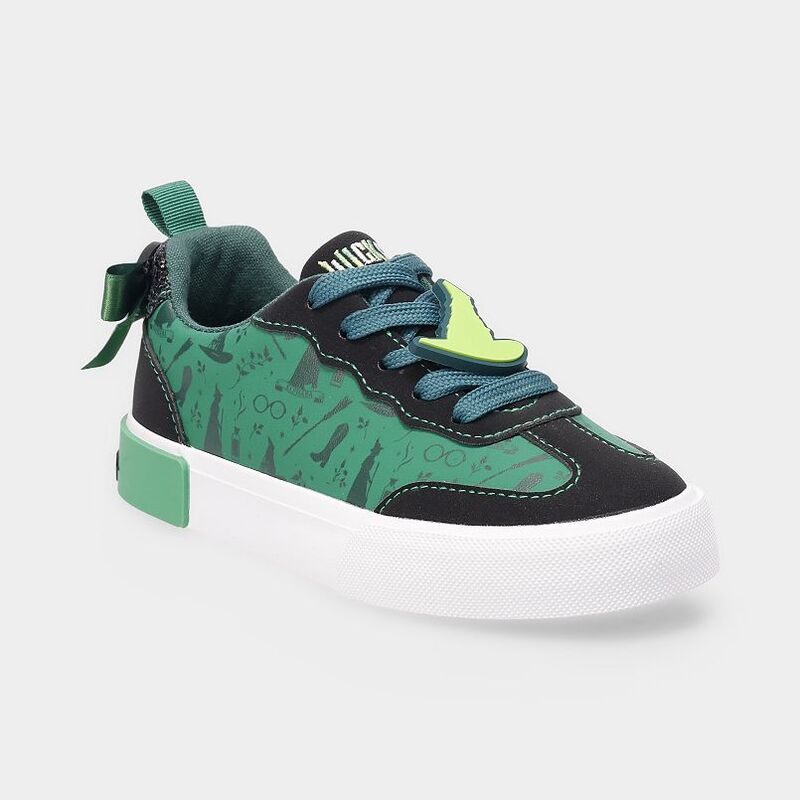アニメ文字記号 レディース シューズ スニーカー スピード競技 Licensed Character Wicked Little Kid Girls Low Top Lace-Up Sneakers No Color