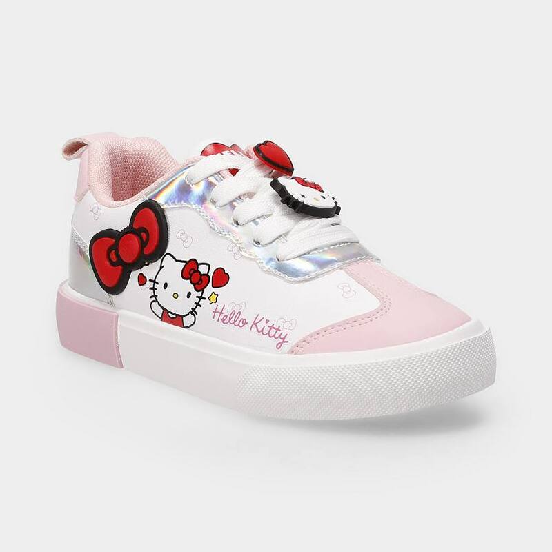 アニメ文字記号 レディース シューズ スニーカー Licensed Character Hello Kitty Court Girlsneakers No Color