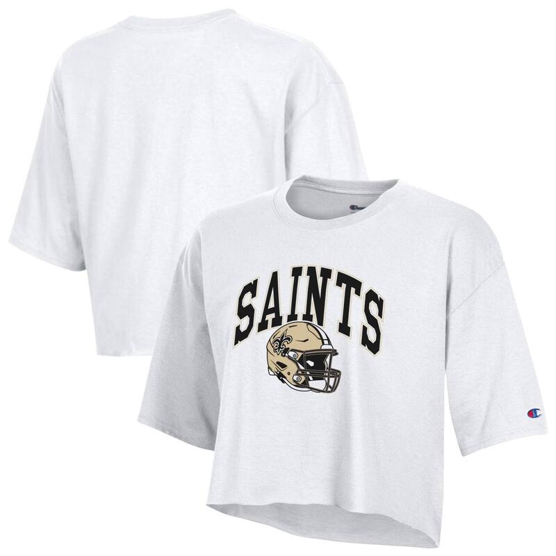 はやりっ児 レディース トップス ティーシャツ クロップド Women\u0027s Champion White New Orleansaints Boyfriend Cropped T-Shirt Snt White 白いこと