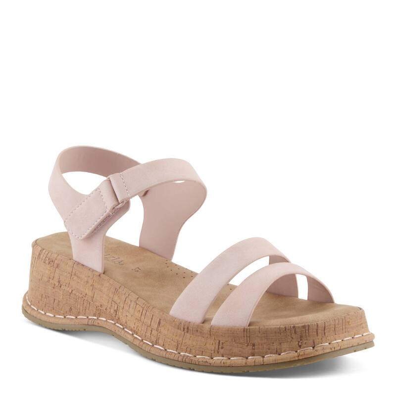 パトリシア レディース シューズ サンダル Patrizia Moniece Women's Adjustable Wedge Sandals Blush ブラッシュ｜ReVida 店