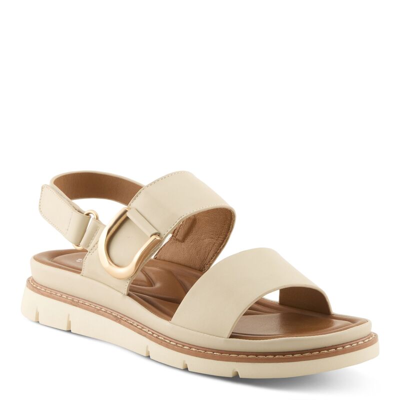 パトリシア レディース シューズ サンダル Patrizia Maryada Women\u0027slingback Sandals With Buckle Accent Bone