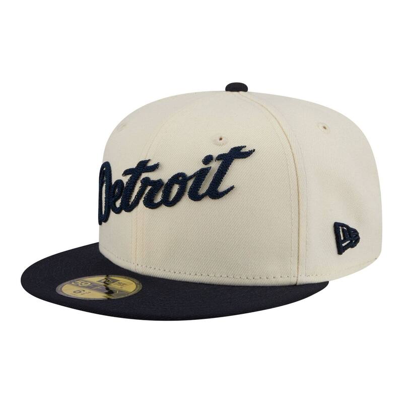 ニュー内鰓 レディース 添え物 かぶり笠 Men\u0027s New Era Cream Detroitigers Two-Tone Stitch 59FIFTY Fitted Hatgr Beige ベージュ