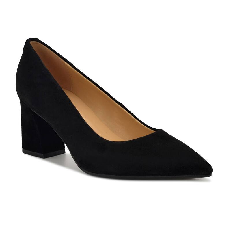 ナインウェスト レディース シューズ パンプス 踵 Nine West Kalore Women\u0027s Block Heel Dress Pumps Black 黒いこと