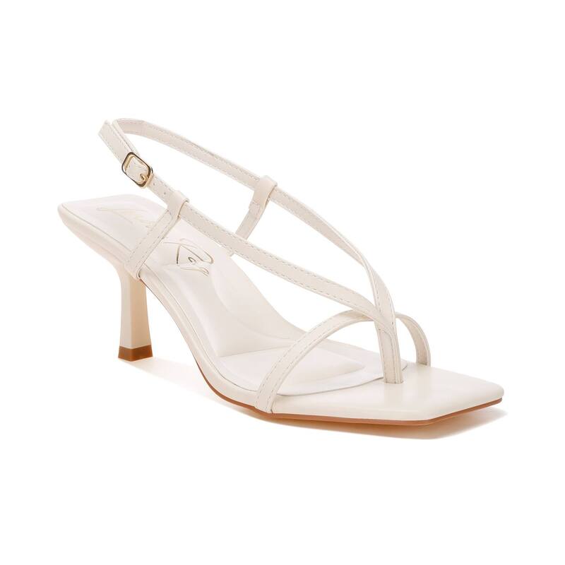 ロンドンラグ レディース シューズ サンダル 踵 London Rag Yarsa Women\u0027slingback Heeled Sandals Beige ベージュ