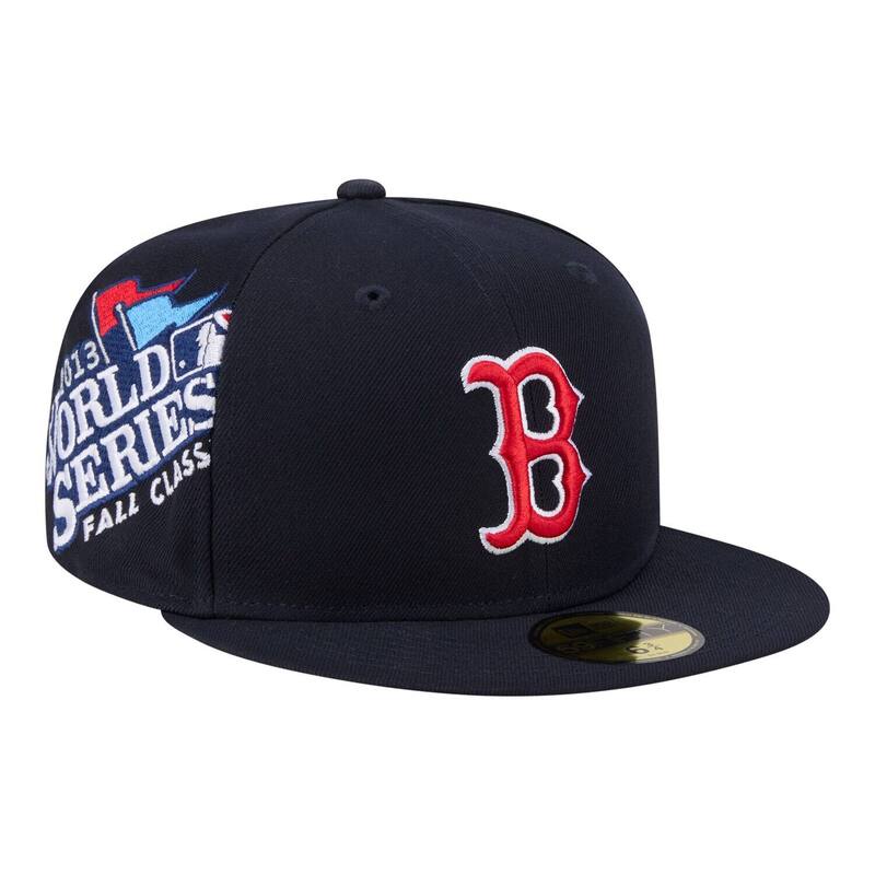 ニュー内鰓 レディース 付属物 鳥打ち帽 Men\u0027s New Era Navy Boston Red Sox Hidden Hit 59FIFTY Fitted Hat Rsx Navy 米国海軍