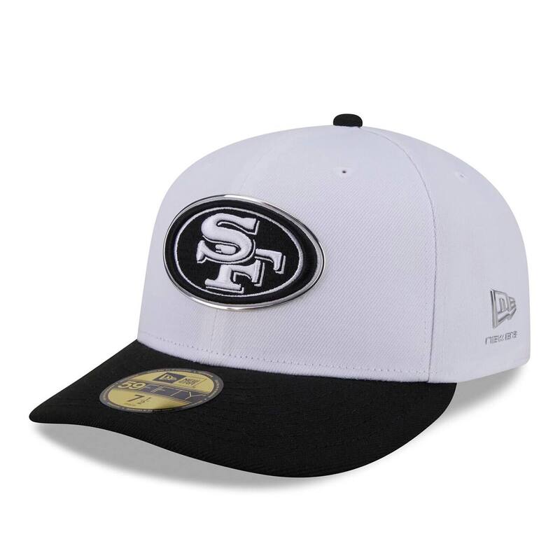 ニュー内鰓 レディース 付属物 鳥打ち帽 Men\u0027s New Era White/Black San Francisco 49ers 2026 NFL Draft Pre-Curved 59FIFTY Fitted Hat 49r White 白いこと