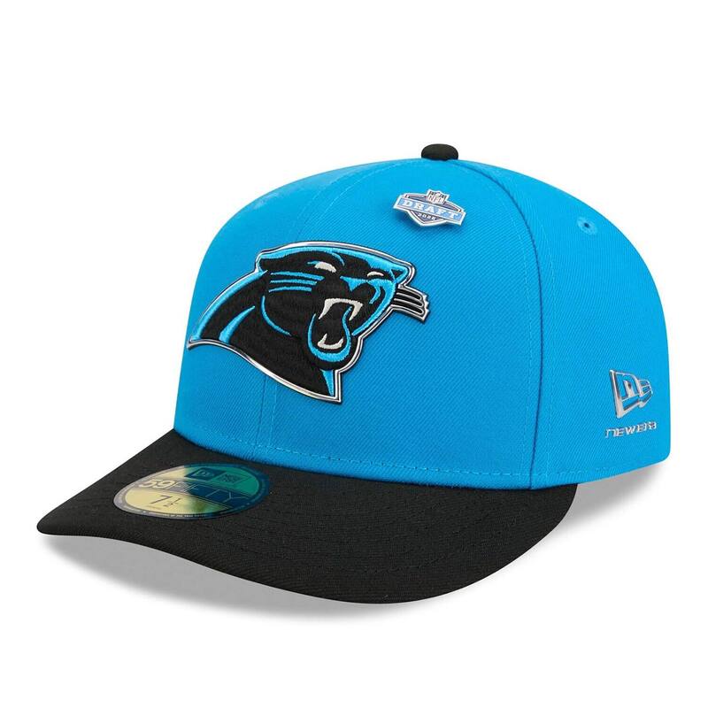 ニュー内鰓 レディース 添え物 かぶり笠 Men\u0027s New Era Blue/Black Carolina Panthers 2026 NFL Draft Pre-Curved 59FIFTY Fitted Hat Pth Blue 青碧