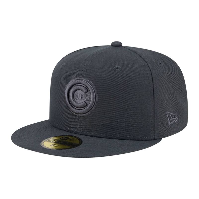 ニュー内鰓 レディース 付属物 鳥打ち帽 Men\u0027s New Era Charcoal Chicago Cubs Color Pack 59FIFTY Fitted Hat Cub Charco 濃灰色