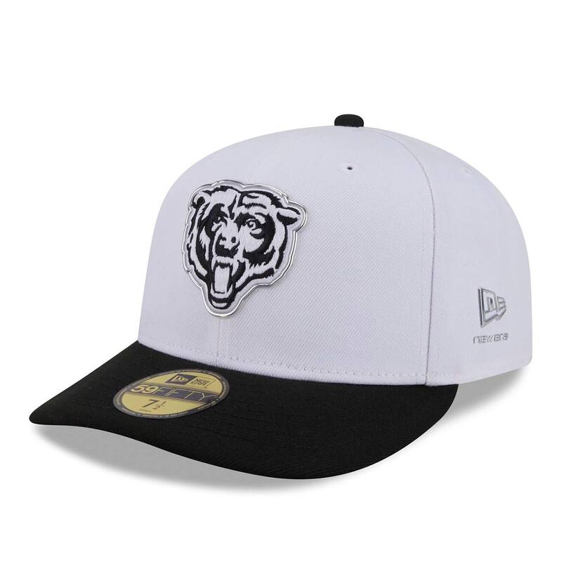 ニュー内鰓 レディース 付属物 鳥打ち帽 Men\u0027s New Era White/Black Chicago Bears 2026 NFL Draft Pre-Curved 59FIFTY Fitted Hat Brs White 白いこと