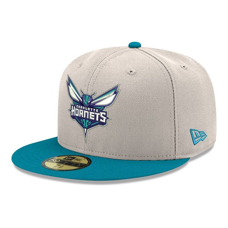 ニュー内鰓 レディース 添え物 かぶり笠 Men\u0027s New Era Beige/Teal Charlotte Hornets Chrome Two-Tone 59FIFTY Fitted Hat Chr Multi マルチ色合い