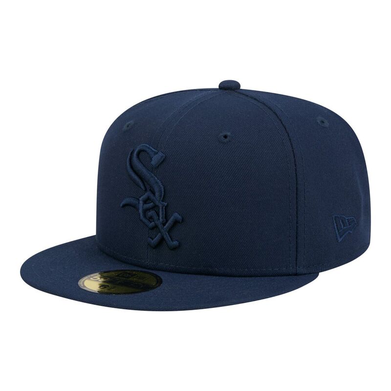 ニュー内鰓 レディース 付属物 鳥打ち帽 Men\u0027s New Era Navy Chicago White Sox Color Pack 59FIFTY Fitted Hat Sox Navy 米国海軍