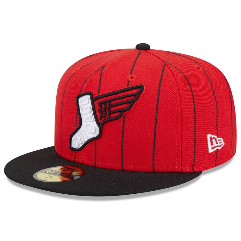 ニュー内鰓 レディース 添え物 かぶり笠 Men\u0027s New Era Red/Black Chicago White Sox 2025 City Connect 59FIFTY Fitted Hat Sox Red 赤いこと