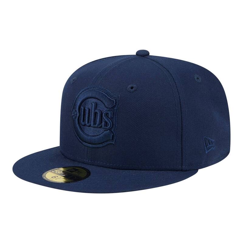 ニュー内鰓 レディース 付属物 鳥打ち帽 Men\u0027s New Era Navy Chicago Cubs Color Pack 59FIFTY Fitted Hat Cub Navy 米国海軍