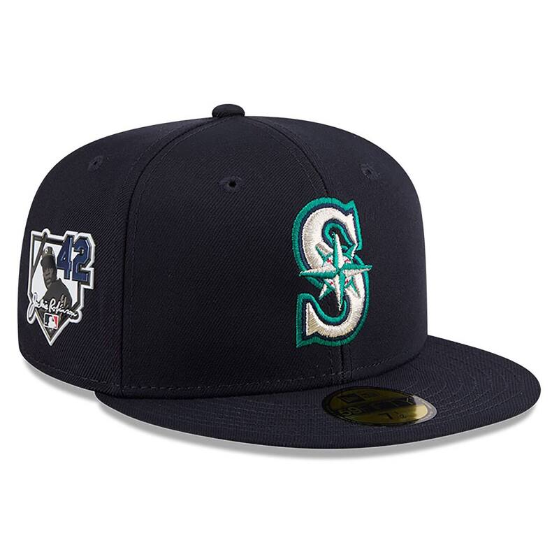 ニュー内鰓 レディース 添え物 かぶり笠 Men\u0027s New Era Navy Seattle Mariners 2026 Jackie Robinson Day 59FIFTY Fitted Hat Mns Navy 米国海軍