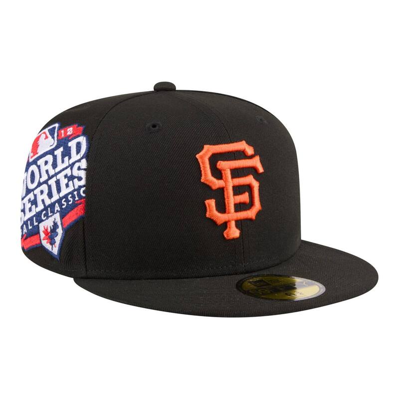 ニュー内鰓 レディース 付属物 鳥打ち帽 Men\u0027s New Era Black San Francisco Giants Hidden Hit 59FIFTY Fitted Hat Gnt Black 黒いこと