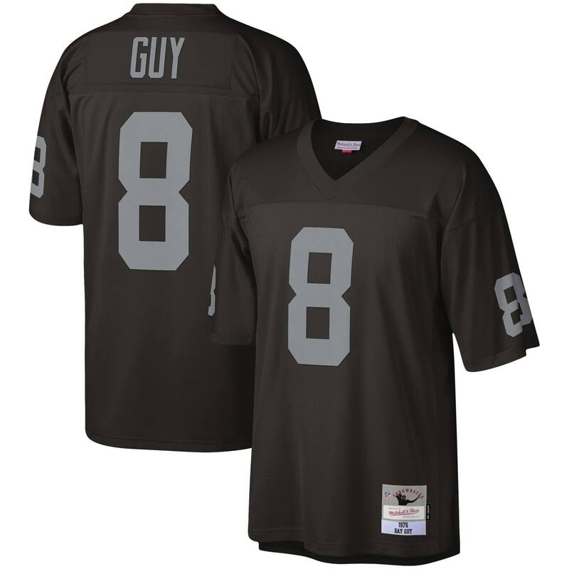 アンブランデッド レディース トップス プルオーバー プルオーバー Unbranded Men\u0027s Mitchell \u0026 Ness Ray Guy Black Las Vegas Raiders 1976 Legacy Replica Jersey Lvr Black 黒いこと