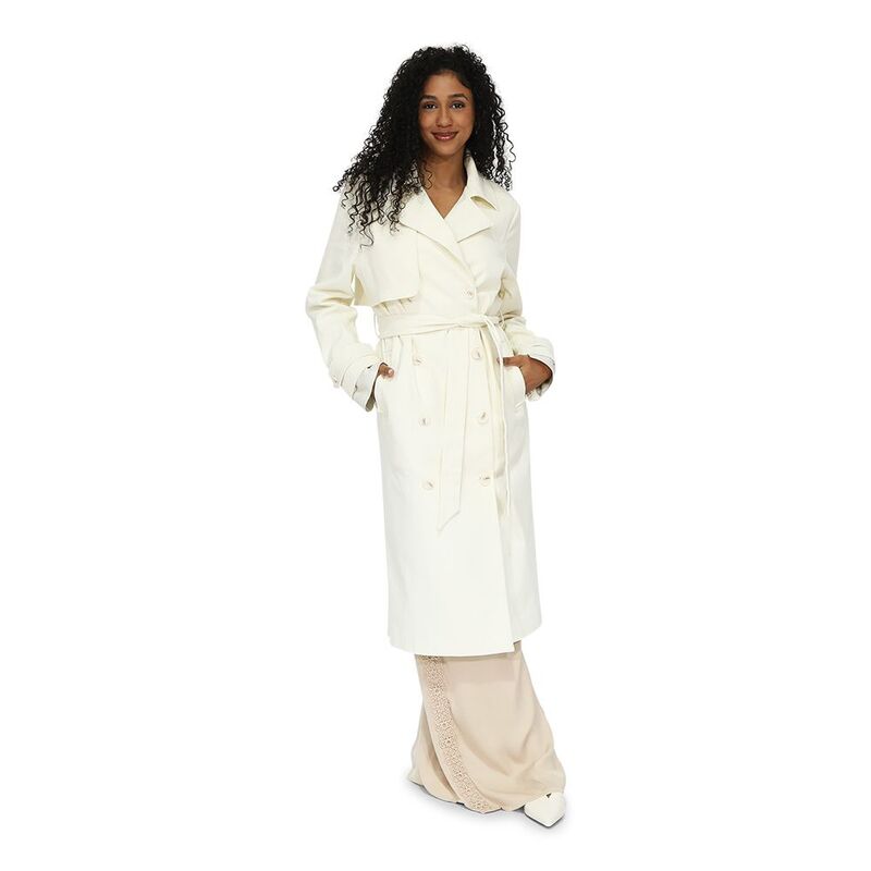 ベルアンドブルーム レディース アウター 上衣・上衣 厚地の外套 Belle \u0026 Bloom Empirical Trench Coat White 白いこと