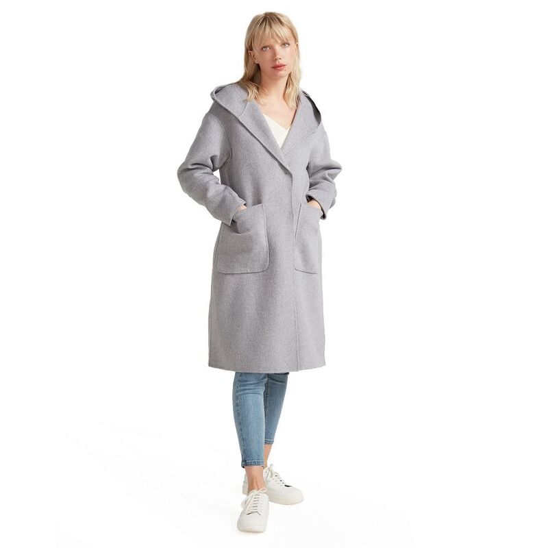 ベルアンドブルーム レディース アウター ジャケット・ブルゾン ウール コート Belle & Bloom Walk This Way Wool Blend Oversized Coat Grey グレー|ReVida 店