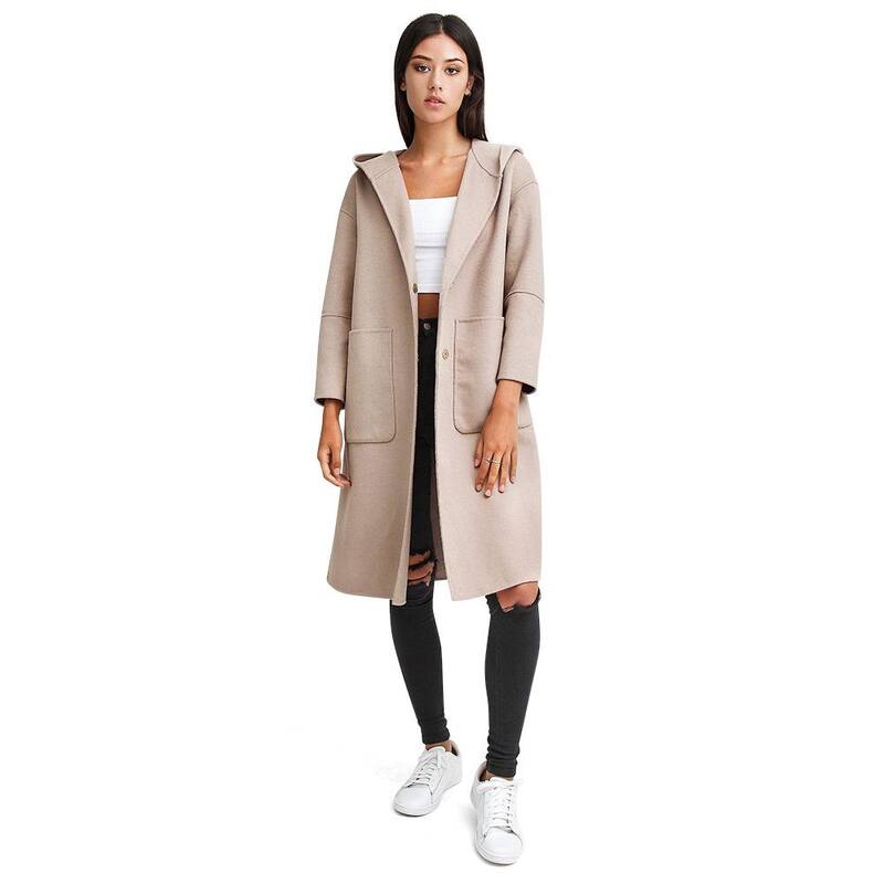 ベルアンドブルーム レディース アウター 上衣・上衣 羊毛 厚地の外套 Belle \u0026 Bloom Walk This Way Wool Blend Oversized Coat Sand 沙子