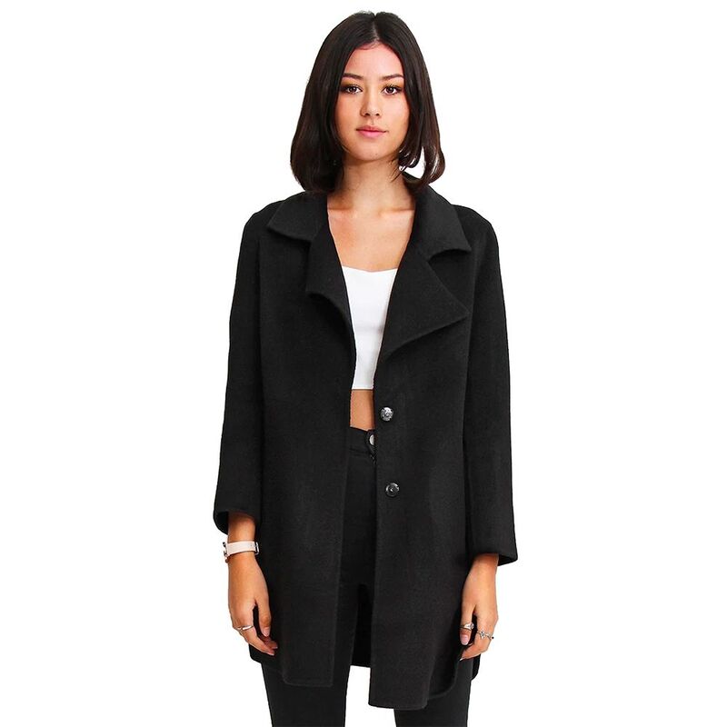 ベルアンドブルーム レディース アウター 上衣・上衣 羊毛 Belle \u0026 Bloom Ex Boyfriend Wool Blend Jacket Black 黒いこと