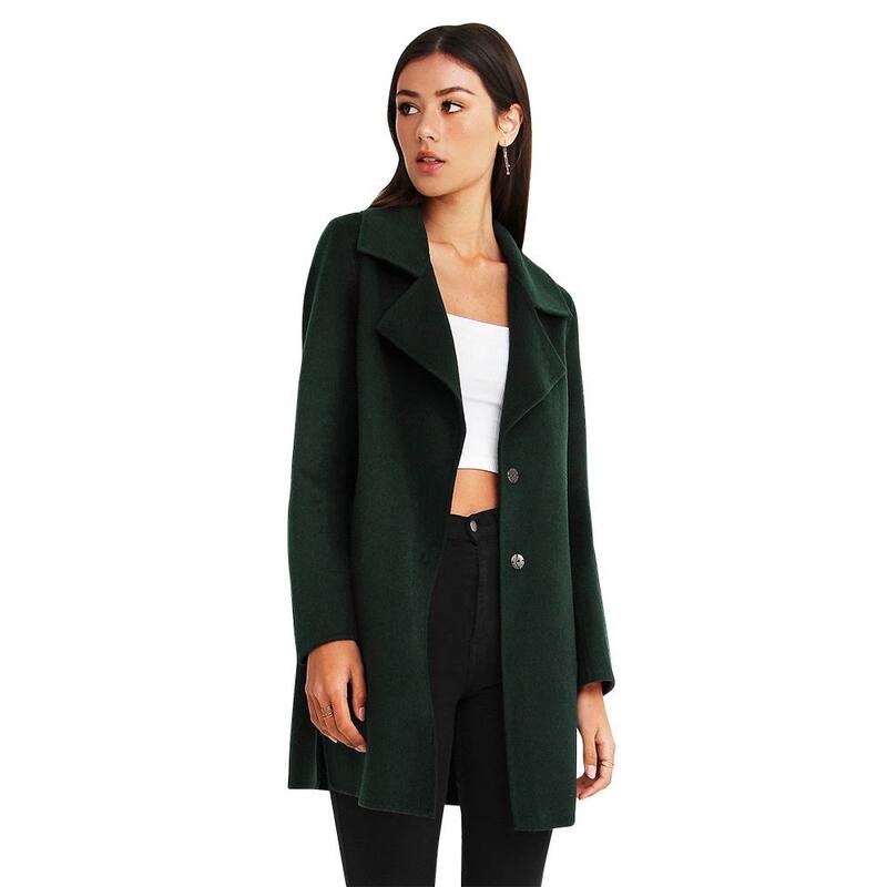 ベルアンドブルーム レディース アウター 上衣・上衣 羊毛 Belle \u0026 Bloom Ex Boyfriend Wool Blend Jacket Dark Green 緑であること