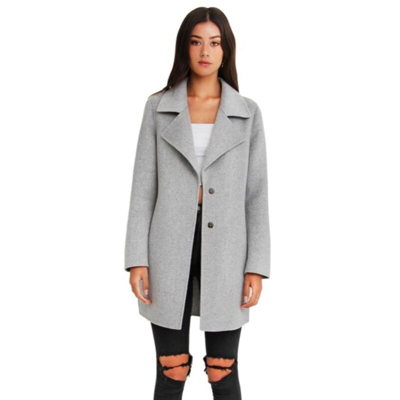 ベルアンドブルーム レディース アウター 上衣・上衣 羊毛 Belle \u0026 Bloom Ex Boyfriend Wool Blend Jacket Grey Marle 薄墨色