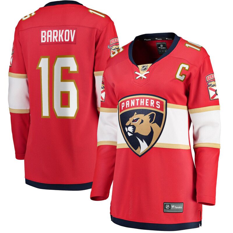 ファナティクス レディース トップス プルオーバー 旗がしら プルオーバー Women\u0027s Fanatics Branded Aleksander Barkov Red Florida Panthers Home Captain Premier Breakaway Player Jersey Pnt Red 赤いこと