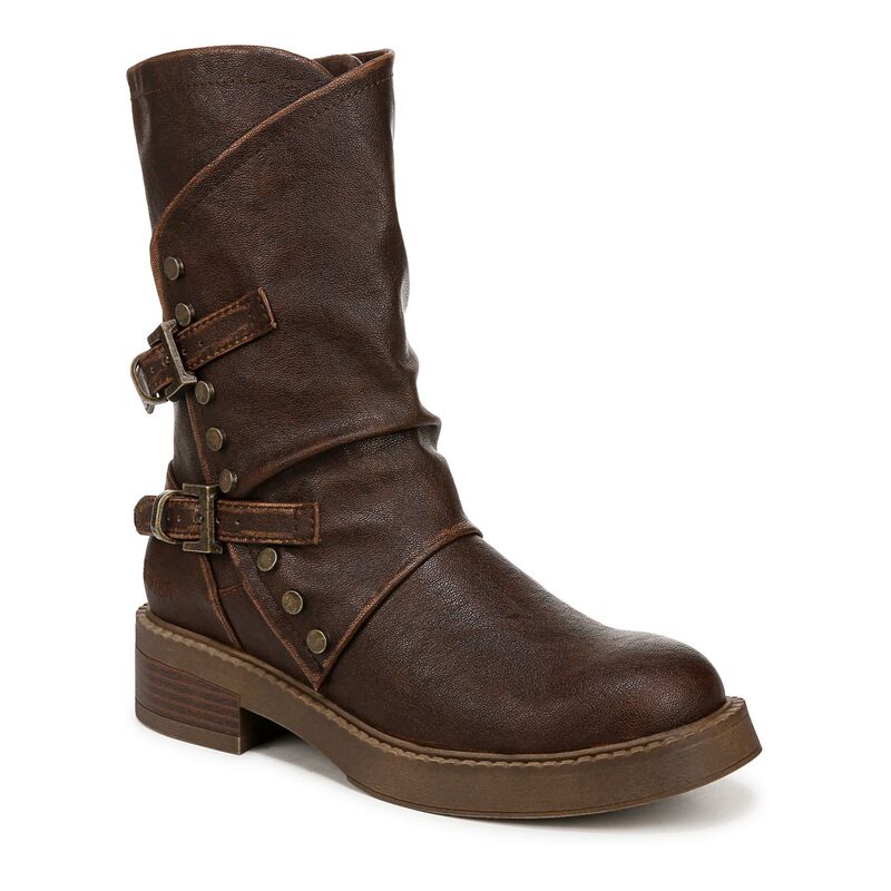 ブローフィッシュマリブ レディース シューズ ブーツ・レインブーツ Blowfish Malibu Venice Women\u0027s Moto Boots Brown 赤銅色