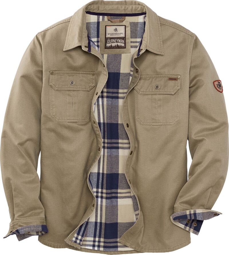 レジェンダリーホワイトテイルズ レディース アウター ジャケット・ブルゾン シャツ Men's Legendary Whitetails Journeyman Flannelined Shirt Jacketwig｜ReVida 店