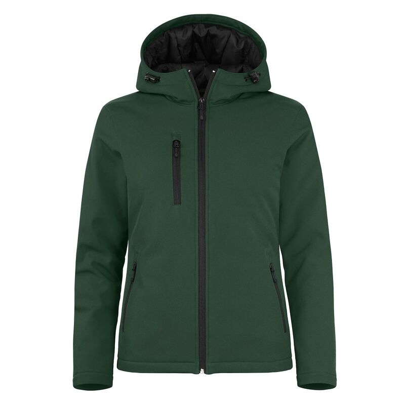 小川 レディース アウター 上衣・上衣 Cliquequinox Insulated Womensoftshell Jacket Bottle Green 緑であること