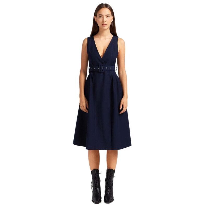 ベルアンドブルーム レディース トップス 衣装 MIDI Belle \u0026 Bloomiss Independence Midi Dress Navy 米国海軍