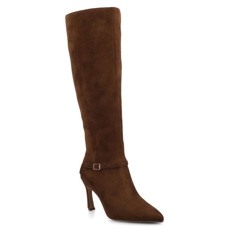 周遊 レディース シューズ ブーツ・レインブーツ Journeelara Women\u0027s Knee-High Dress Boots インチ Regular \u0026 Wide Calf Tan タン