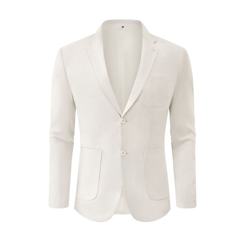 コジョイン レディース アウター 上衣・上衣 レギュラー相応う 厚地の外套 スポーツジャケット Kojooin Mens Casual Coat Regular Fit Lightweight Blazers Jacketwo Button Businessuit Jackets Light Khaki カーキ